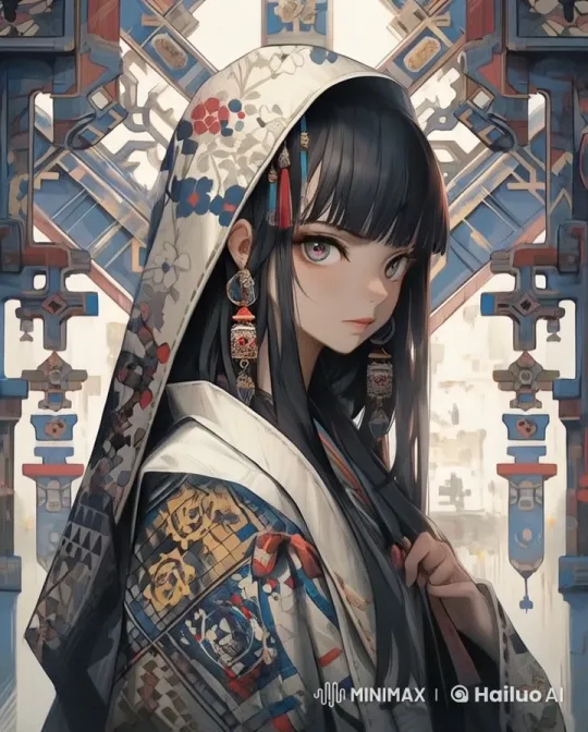 Live2D Animation: Traditional Characters in Epic Gun Battle – AI Generated Video | Hailuo AI