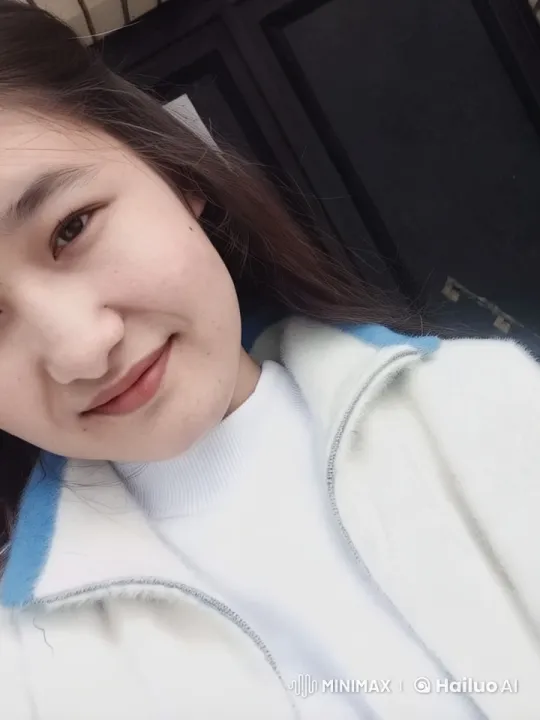Close-up of Person with Swaying Hair in White Jacket – AI Generated Video | Hailuo AI