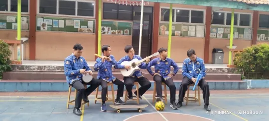Live2D Animated Kungfu Performance by Five Youths – AI Generated Video | Hailuo AI