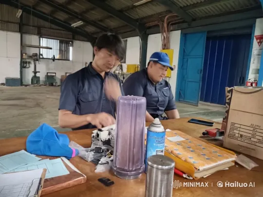 Kungfu Sparring in Industrial Workshop Live2D Animation – AI Generated Video | Hailuo AI