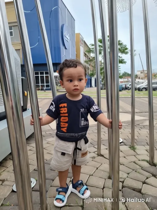 Young Boy Practicing Kung Fu in Outdoor Playground – AI Generated Video | Hailuo AI