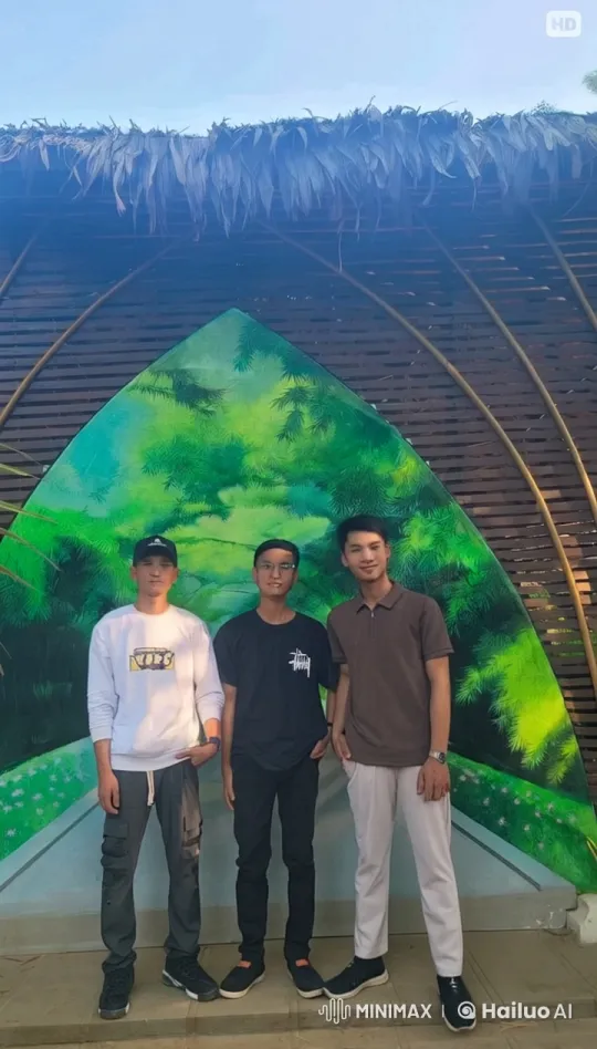 Vibrant Live2D Martial Arts Performance with Dynamic Backdrop – AI Generated Video | Hailuo AI
