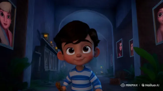 Young Boy Explores Haunted Mansion, Encounters Terrifying Spirit – AI Generated Video | Hailuo AI