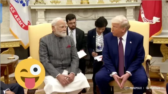 Formal Office Meeting Turned Chaotic by Surprise Cow – AI Generated Video | Hailuo AI