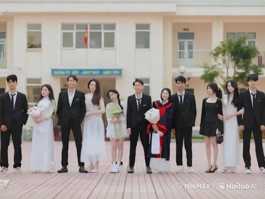 Formal Group Transforms into Martial Arts Masters in Action Sequence – AI Generated Video | Hailuo AI