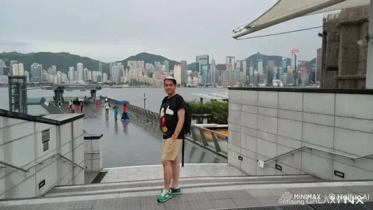 360-Degree Live2D Panorama of Urban Landscape – AI Generated Video | Hailuo AI