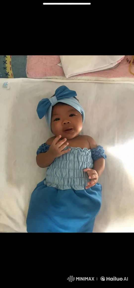 Baby Dancing Joyfully in Blue Outfit with Live2D Animation – AI Generated Video | Hailuo AI