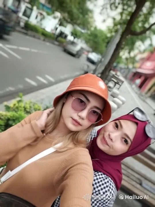 Live2D Animated Kung Fu Duo on Bustling Street – AI Generated Video | Hailuo AI