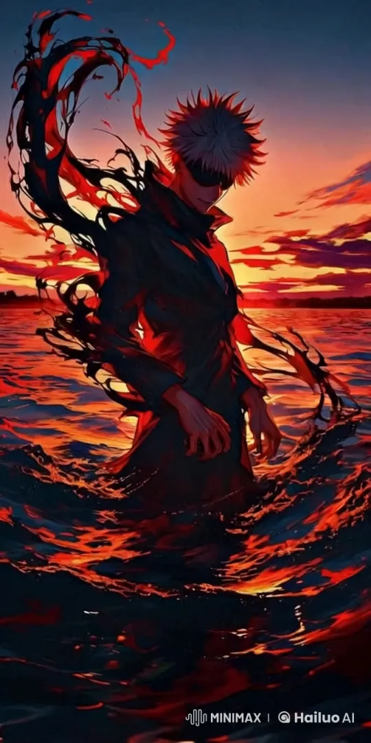 Mysterious Character in Enigmatic Sunset Scene – AI Generated Video | Hailuo AI