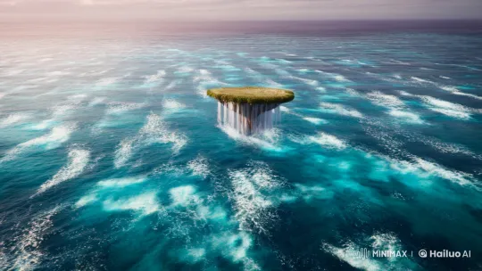 Celestial Island Ascends with Guardians in Awe-Inspiring Journey – AI Generated Video | Hailuo AI