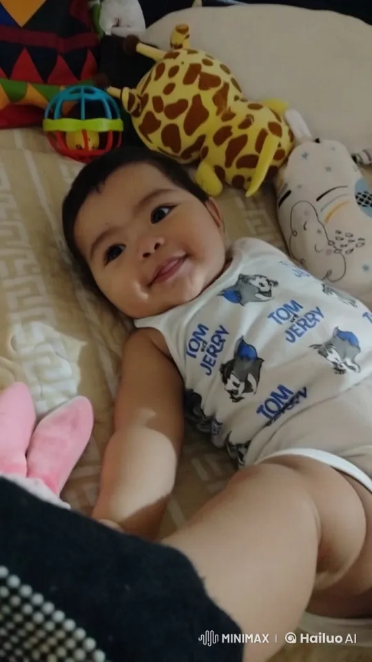 Baby Practicing Kungfu in Colorful Setting – AI Generated Video | Hailuo AI