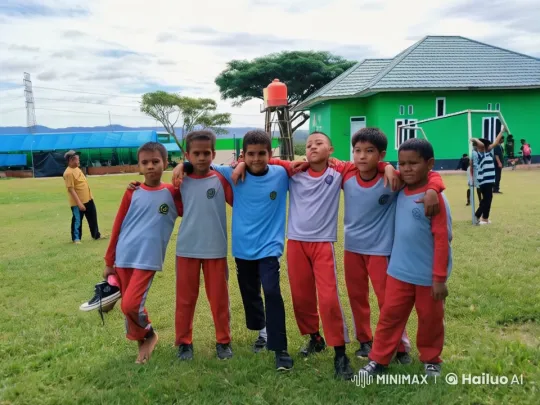 Schoolyard Kungfu Display by Uniformed Children – AI Generated Video | Hailuo AI