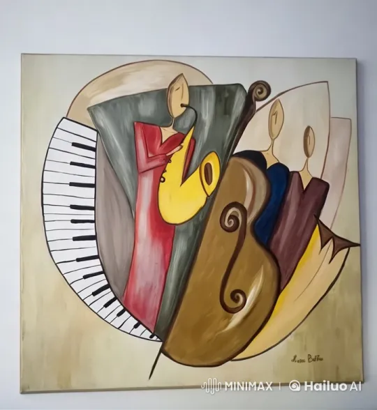 Vibrant Live2D Animation of Dancing Musicians – AI Generated Video | Hailuo AI