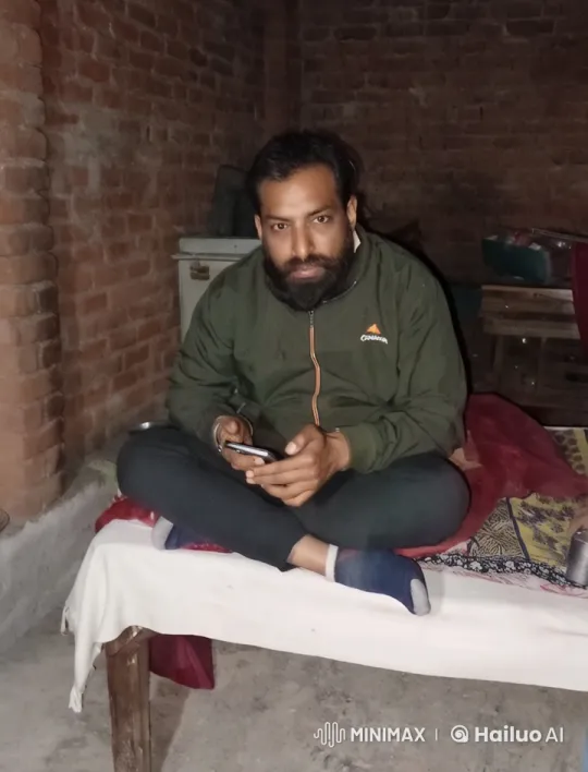 Man Watches Girl Dance in Rustic Room – AI Generated Video | Hailuo AI