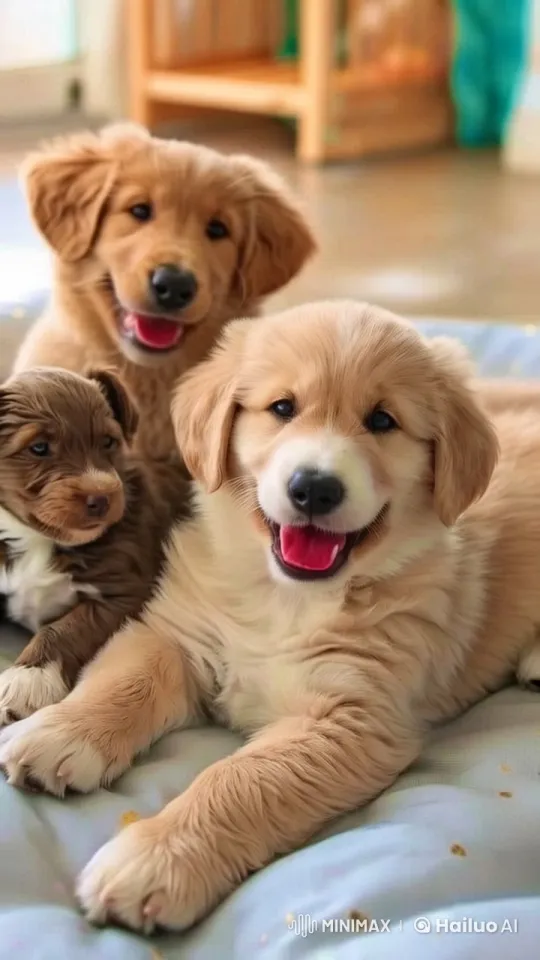 Adorable Puppies Joyfully Dancing in Live2D Animation – AI Generated Video | Hailuo AI