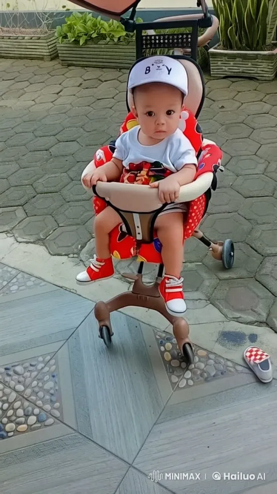 Baby Greets Buzz Lightyear in Animated Live2D Scene – AI Generated Video | Hailuo AI