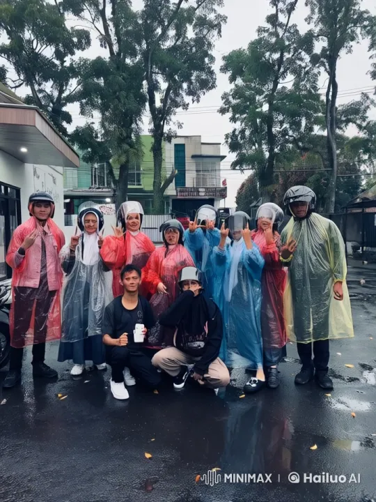 Rainy Day Kungfu: Animated Characters in Live2D Action – AI Generated Video | Hailuo AI