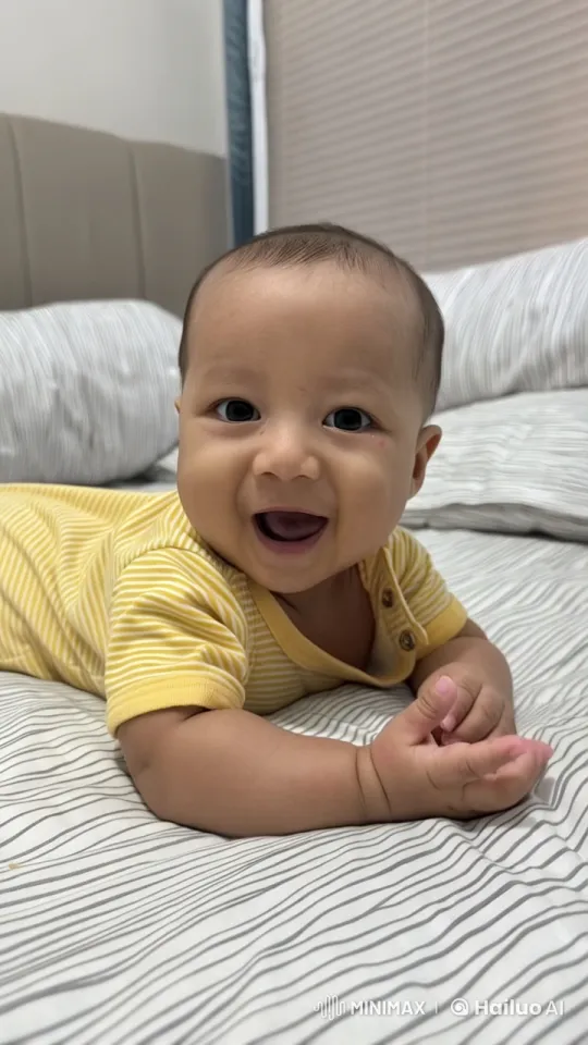 Baby in Onesie Performs Kungfu in Live2D Animation – AI Generated Video | Hailuo AI