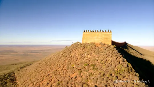 Australian Outback Battle: The Great Wall's Testimony – AI Generated Video | Hailuo AI