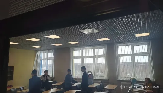 Animated Classroom Scene with Kissing Boys – AI Generated Video | Hailuo AI