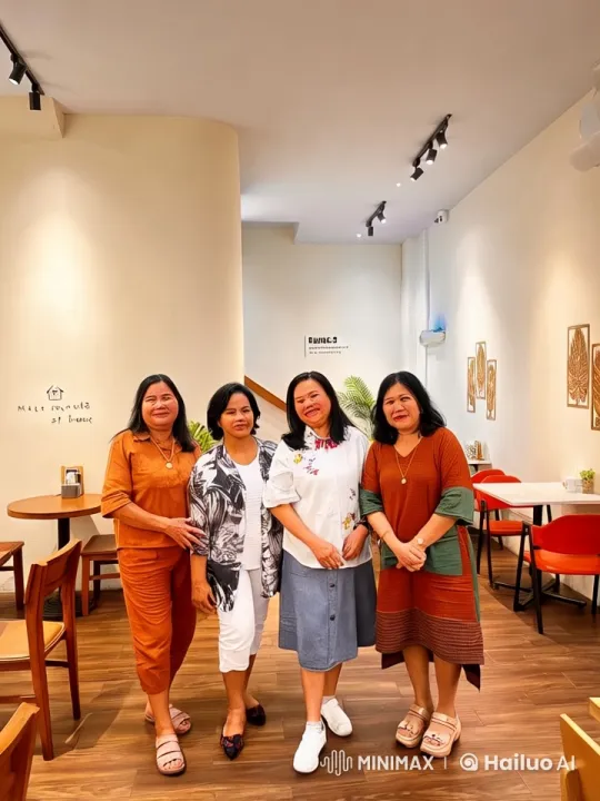 Live2D Video: Women Perform Kungfu in Cozy Cafe Setting – AI Generated Video | Hailuo AI