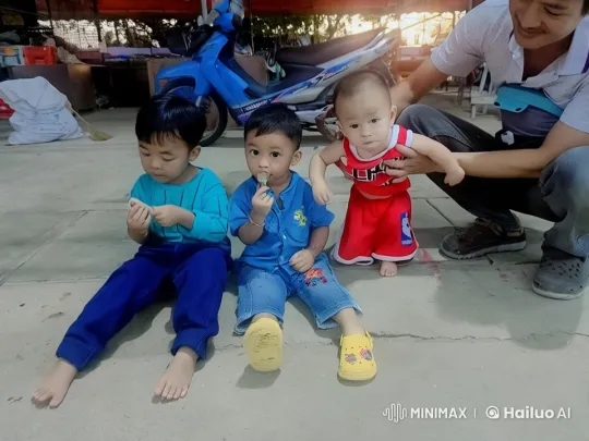 Animated Children Perform Live2D Kung Fu Choreography – AI Generated Video | Hailuo AI