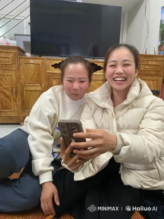 Winter Indoor Scene: Character's Head Burns into a Skull – AI Generated Video | Hailuo AI