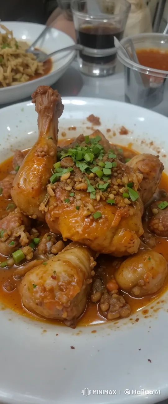 Animated Fried Chicken Dances on Plate – AI Generated Video | Hailuo AI