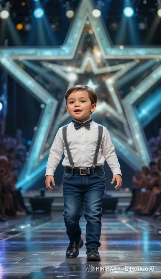 Child Transforms into Leopard on Magical Runway – AI Generated Video | Hailuo AI