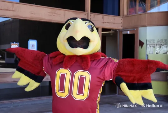 Bird Mascot Unveils Woman in Cheerful Live2D Video – AI Generated Video | Hailuo AI