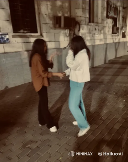 Live2D Animated Fight Scene: Two Women Practicing Kung Fu – AI Generated Video | Hailuo AI