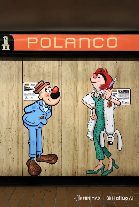 La Familia Burrón: Don Regino and Borola in Live2D Animation – AI Generated Video | Hailuo AI