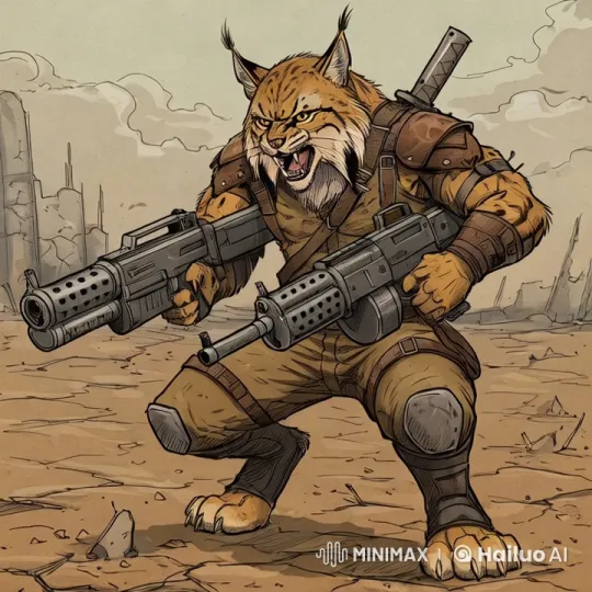 Futuristic Warrior Dances in Post-Apocalyptic Landscape – AI Generated Video | Hailuo AI