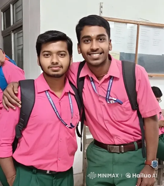Young Men Bonding in Animated Classroom Setting – AI Generated Video | Hailuo AI