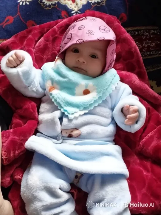 Joyful Baby in Pastel Bliss on Velvet Blanket – AI Generated Video | Hailuo AI