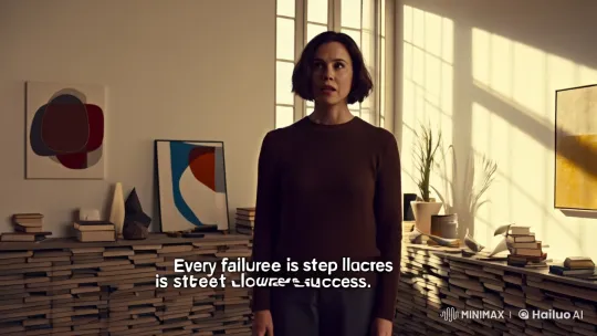Aesthetic Journey of Growth Through Failures – AI Generated Video | Hailuo AI