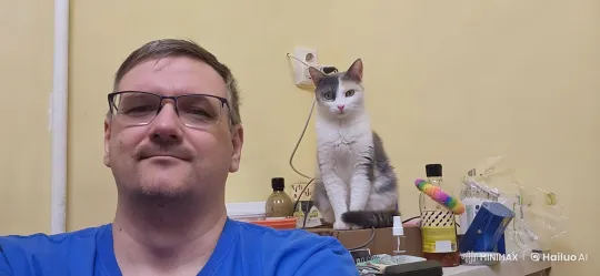 Cat Mimics Chores in Whimsical Live2D Animation – AI Generated Video | Hailuo AI