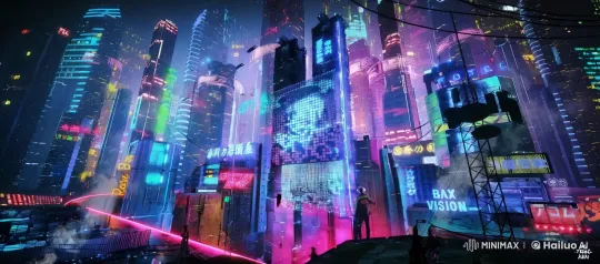 Neon-Lit Cyberpunk Asian Metropolis – AI Generated Video | Hailuo AI