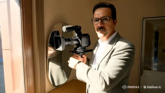 Professional Videographer Prepares for Day's Work – AI Generated Video | Hailuo AI