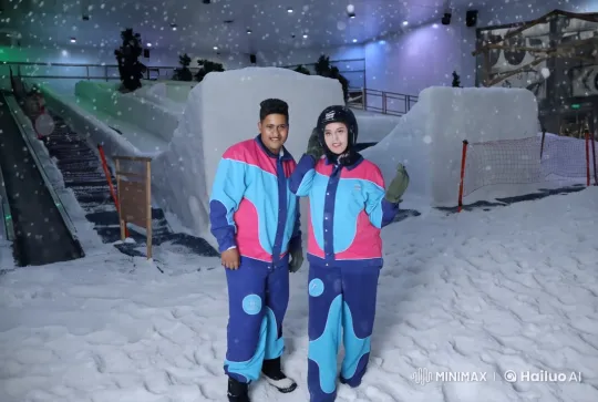 Dynamic Kungfu Combat in Winter Wonderland – AI Generated Video | Hailuo AI