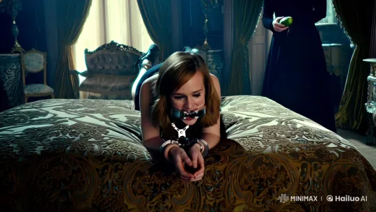 Emma Watson in Disturbingly Aesthetic Restraint Scene – AI Generated Video | Hailuo AI