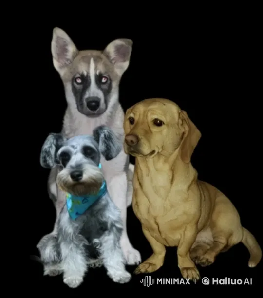 Adorable Animated Dogs Play in Live2D Scene – AI Generated Video | Hailuo AI