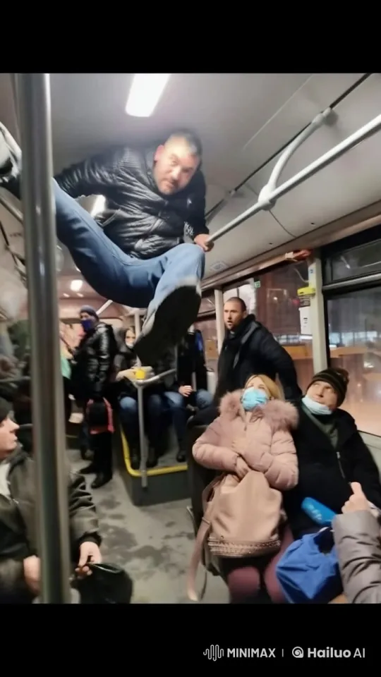 Man Shattered, Reassembles, and Walks Away from Chaos – AI Generated Video | Hailuo AI