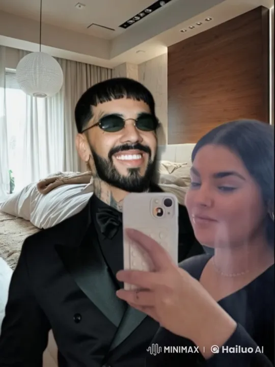 Affectionate Moment Captured in Live2D Bedroom Scene – AI Generated Video | Hailuo AI
