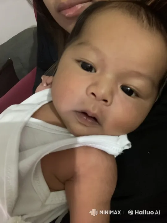 Cozy Intimacy: Baby Resting Gently on Chest – AI Generated Video | Hailuo AI