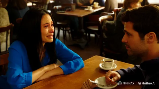 Intimate Betrayal Unfolds in Bustling Cafe – AI Generated Video | Hailuo AI