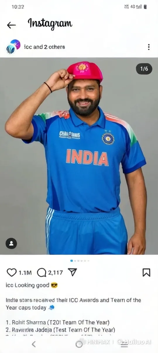 Indian Cricketer Honors Chatrapati Shivaji Maharaj – AI Generated Video | Hailuo AI