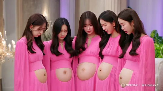 BLACKPINK Members Reflect on Weight Gain in Artful Scene – AI Generated Video | Hailuo AI