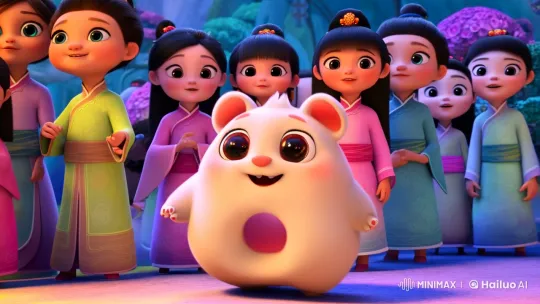 Magical Chinese Animation: Adorable Characters in Enchanting World – AI Generated Video | Hailuo AI