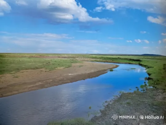 Tranquil River Landscape in Live2D Animation – AI Generated Video | Hailuo AI